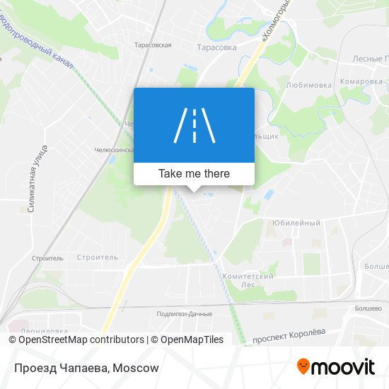 Проезд Чапаева map