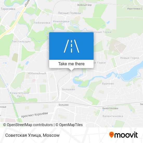 Советская Улица map