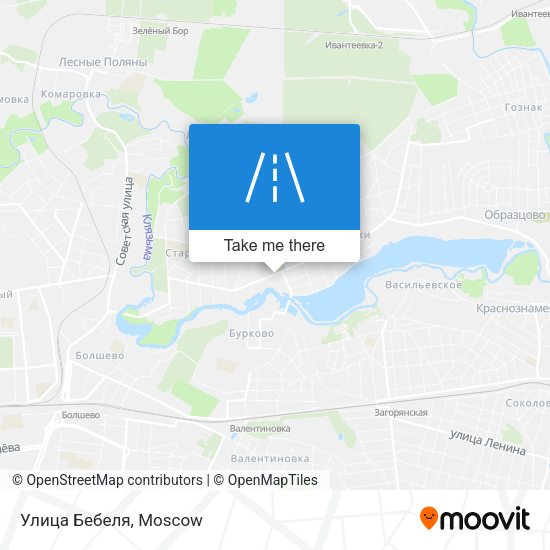 Улица Бебеля map