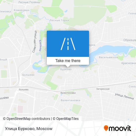 Улица Бурково map