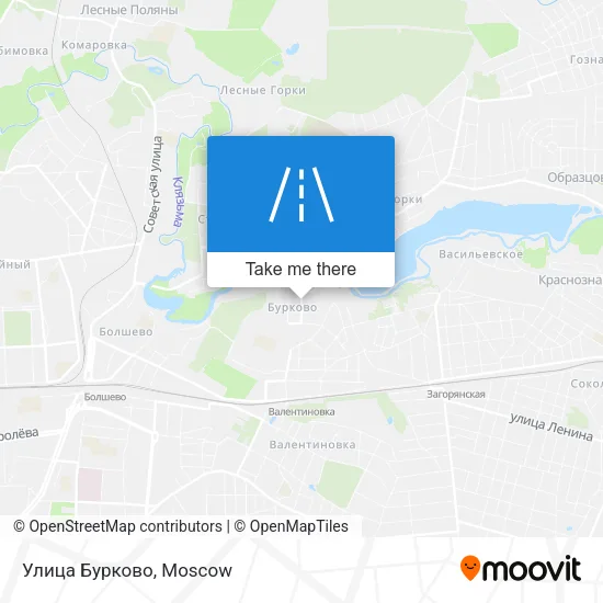 Улица Бурково map