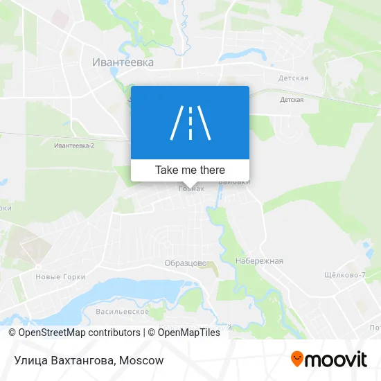 Улица Вахтангова map