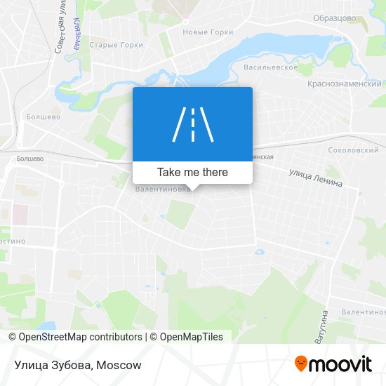 Улица Зубова map