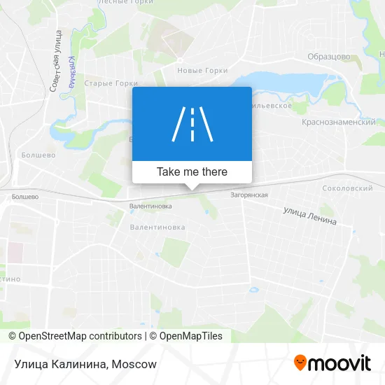 Улица Калинина map