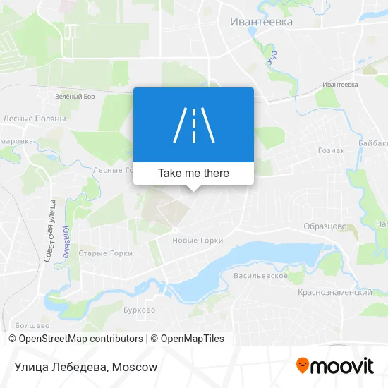 Улица Лебедева map