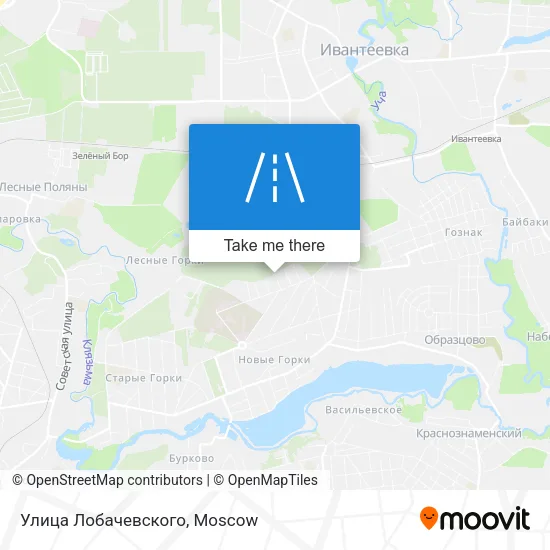 Улица Лобачевского map