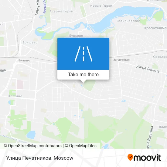 Улица Печатников map