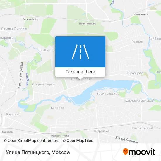 Улица Пятницкого map