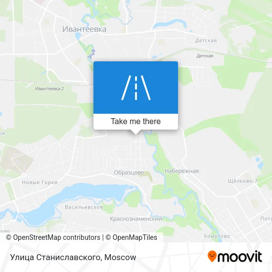 Улица Станиславского map