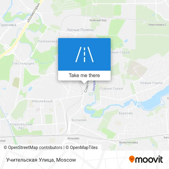 Учительская Улица map