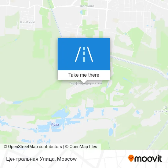 Центральная Улица map