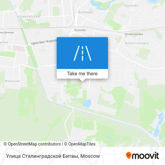 Улица Сталинградской Битвы map