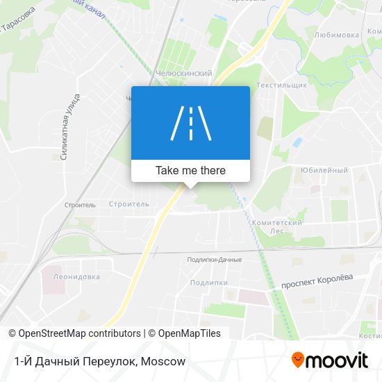 1-Й Дачный Переулок map