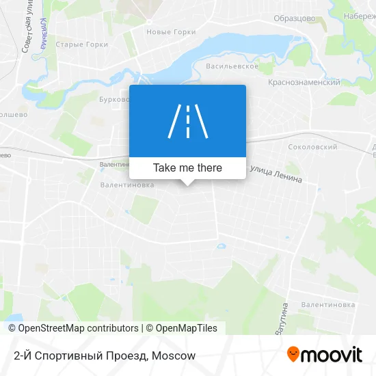2-Й Спортивный Проезд map