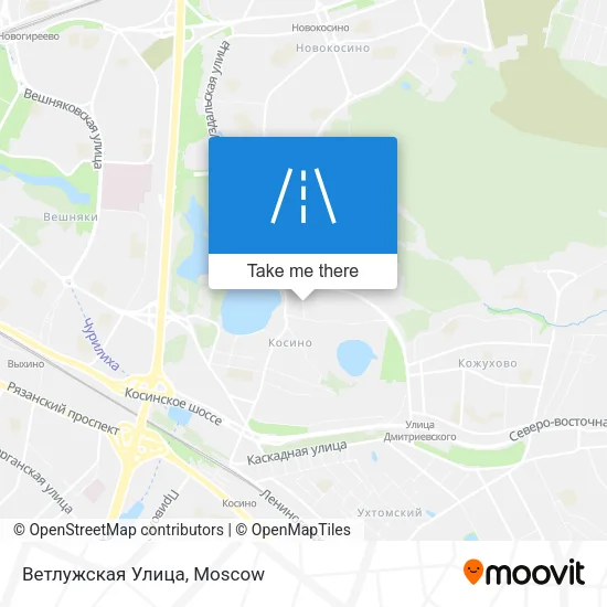 Ветлужская Улица map