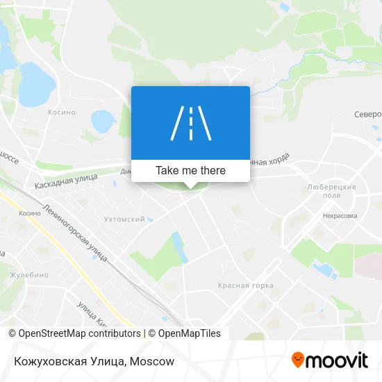 Кожуховская Улица map