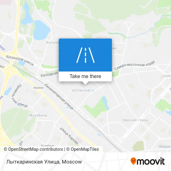 Лыткаринская Улица map