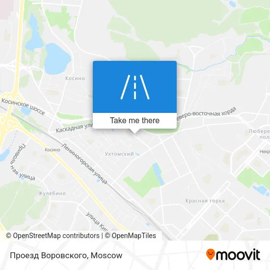 Проезд Воровского map