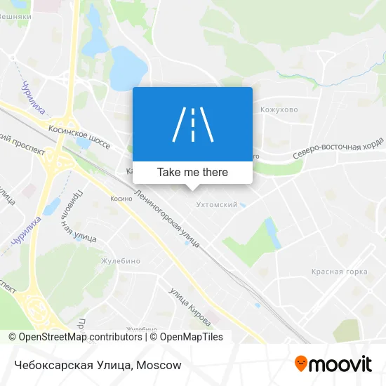 Чебоксарская Улица map