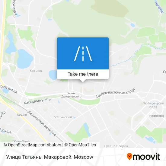 Улица Татьяны Макаровой map