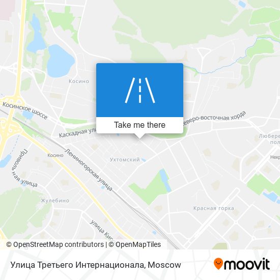 Улица Третьего Интернационала map