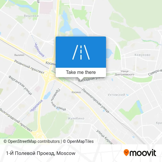 1-Й Полевой Проезд map