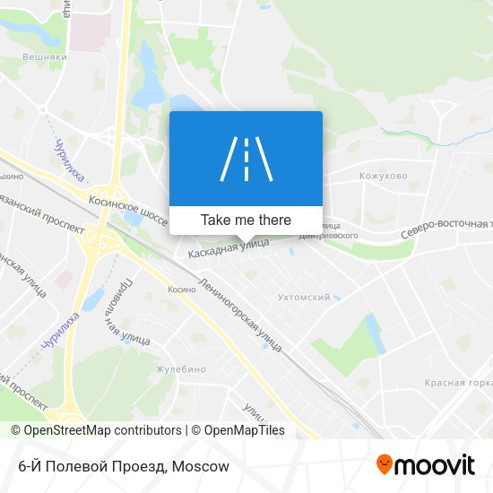 6-Й Полевой Проезд map