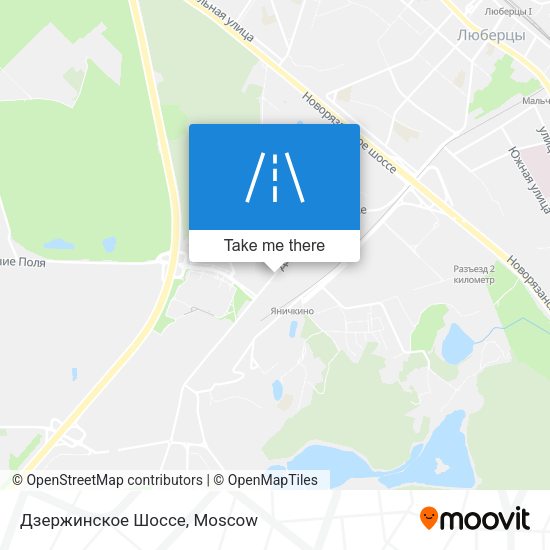Дзержинское Шоссе map