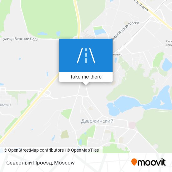 Северный Проезд map