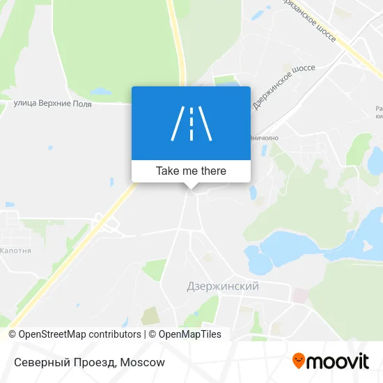 Северный Проезд map