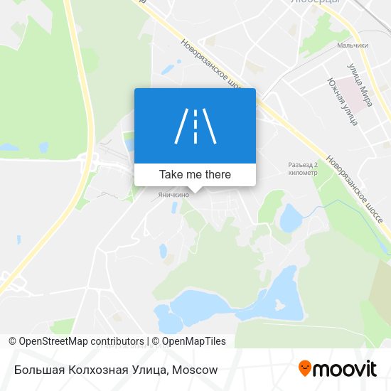 Большая Колхозная Улица map