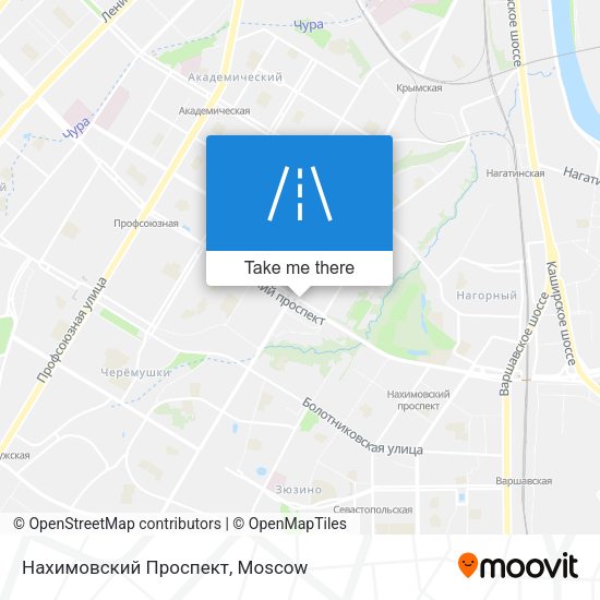 Нахимовский Проспект map