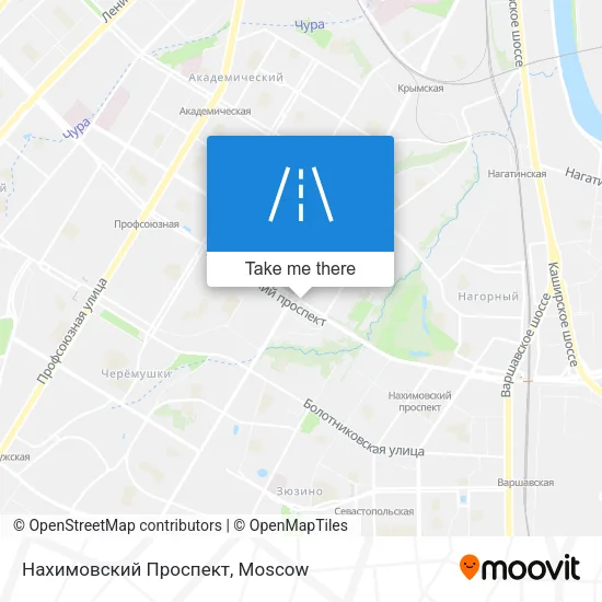 Нахимовский Проспект map