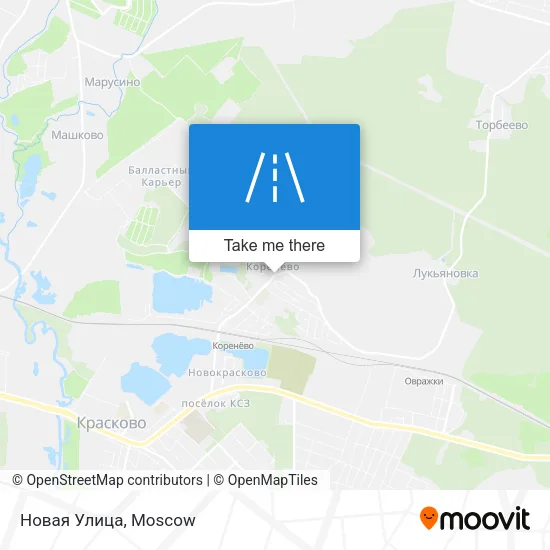 Новая Улица map