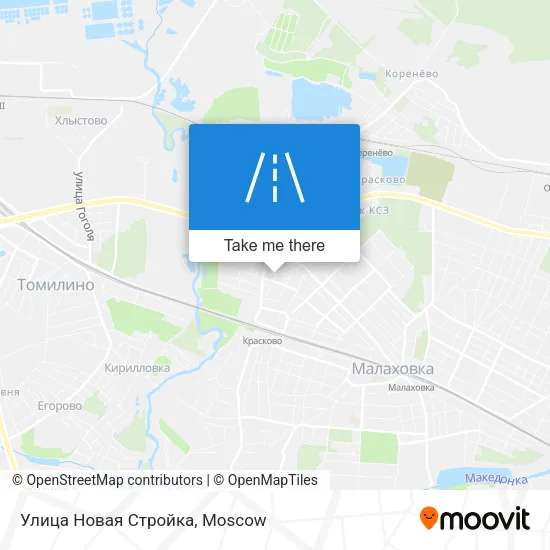 Улица Новая Стройка map