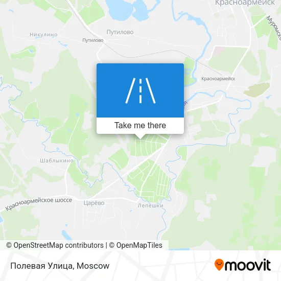 Полевая Улица map