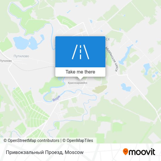 Привокзальный Проезд map