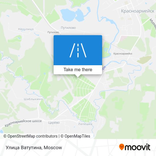 Улица Ватутина map