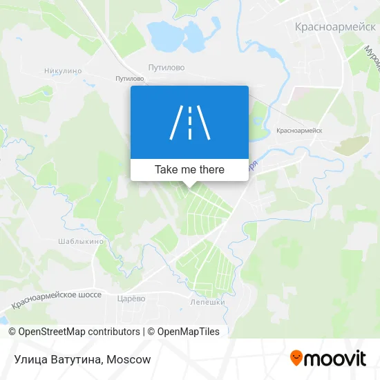 Улица Ватутина map