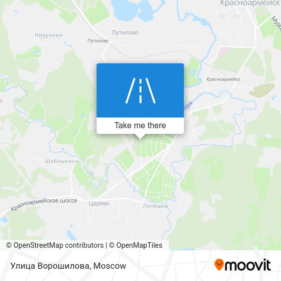Улица Ворошилова map