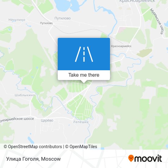 Улица Гоголя map