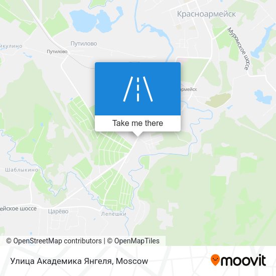 Улица Академика Янгеля map
