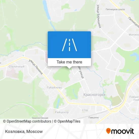 Козловка map