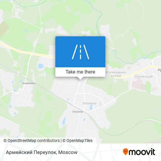 Армейский Переулок map