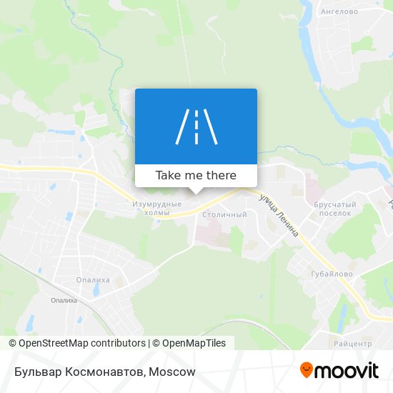 Бульвар Космонавтов map