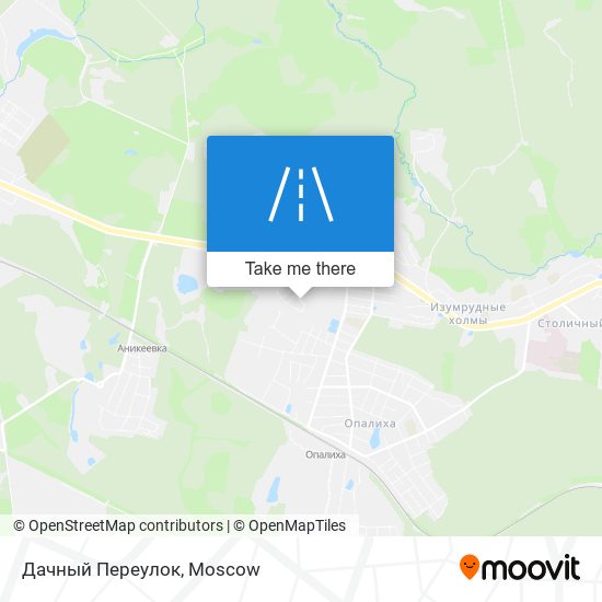 Дачный Переулок map