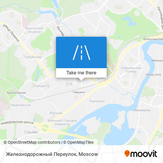 Железнодорожный Переулок map