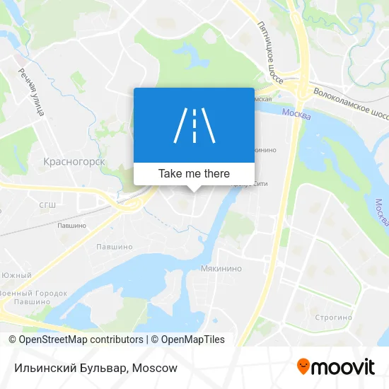 Ильинский Бульвар map