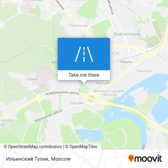 Ильинский Тупик map