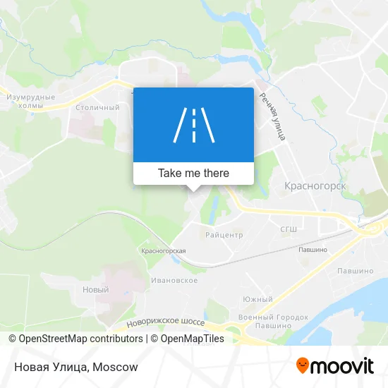 Новая Улица map